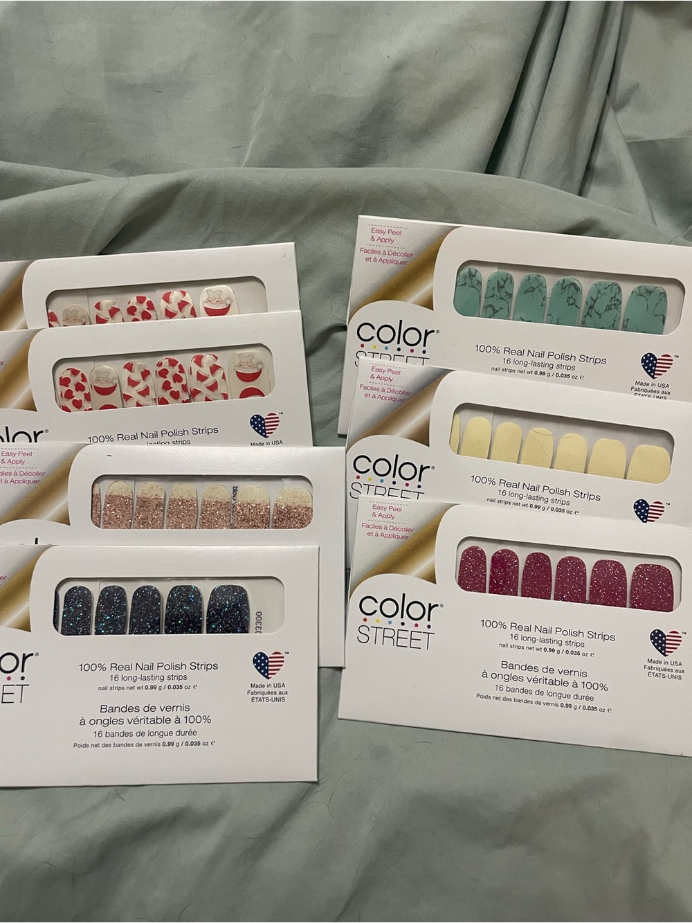 Color Street Multi-Pack Nail Polish Strips Assorted Colors